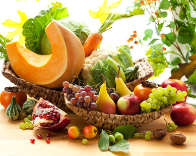 Какие фрукты и овощи есть осенью 1