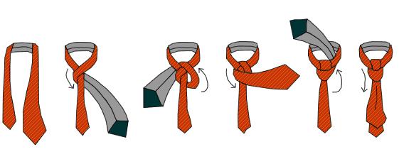 Как правильно завязывать мужской галстук 2